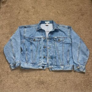 Vintage 90s Guess Jeans Trucker Jacket Medium denim